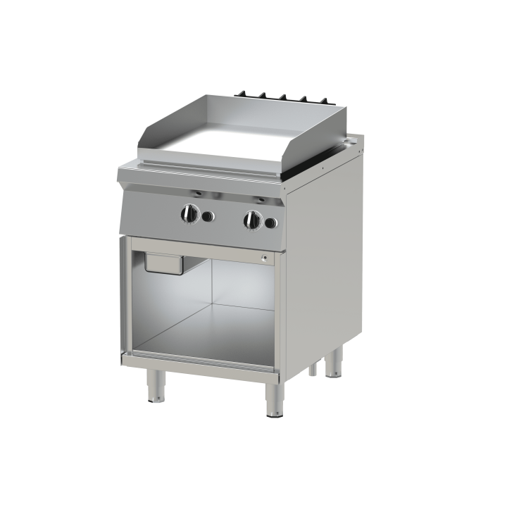 Gas fry top - SERIE 750 Model NGFT 6-75 MR