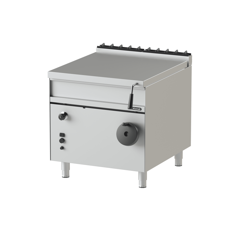 Gas tilting braising pan – SERIE 900 Model NGTP 80 GR