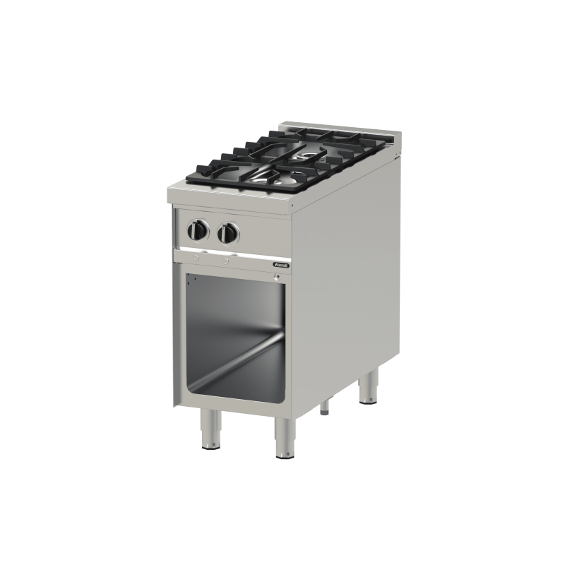 Gas open burners - SERIE 900 Model NGTR 4-90