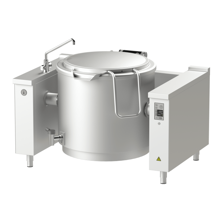 Electric tilting boiling pan – 300 liters Model NEBP 300 TA IND