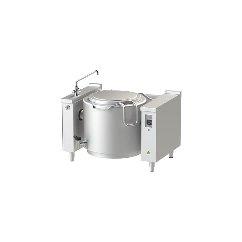 Electric tilting boiling pan – 300 liters Model NEBP 150 TC TA IND