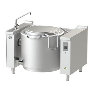 Electric tilting boiling pan – 300 liters Model NEBP 150 TC TA IND - GRADE A