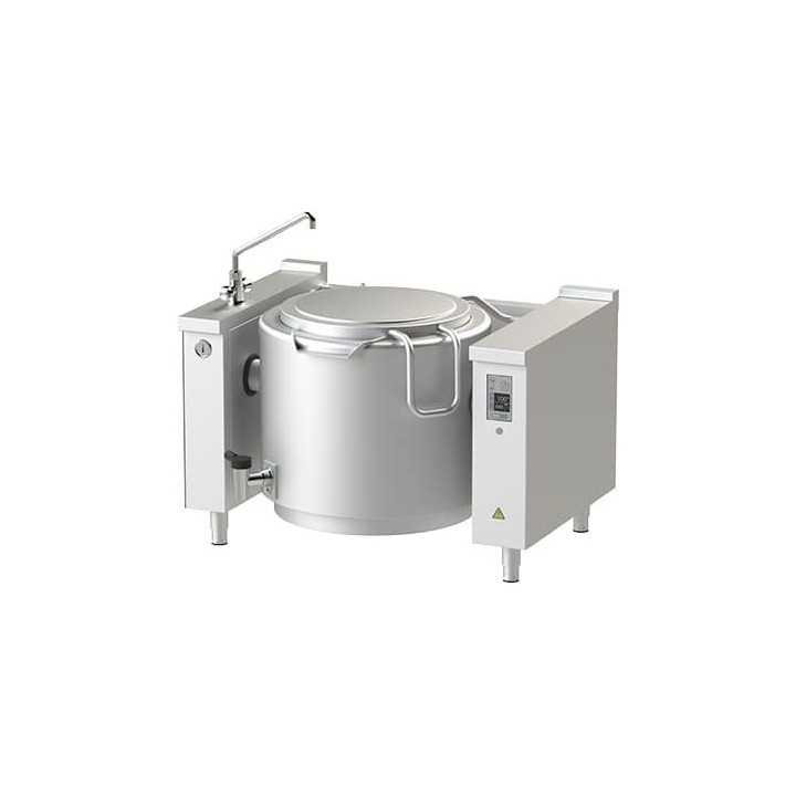 Electric tilting boiling pan – 300 liters Model NEBP 150 TC TA IND - GRADE A