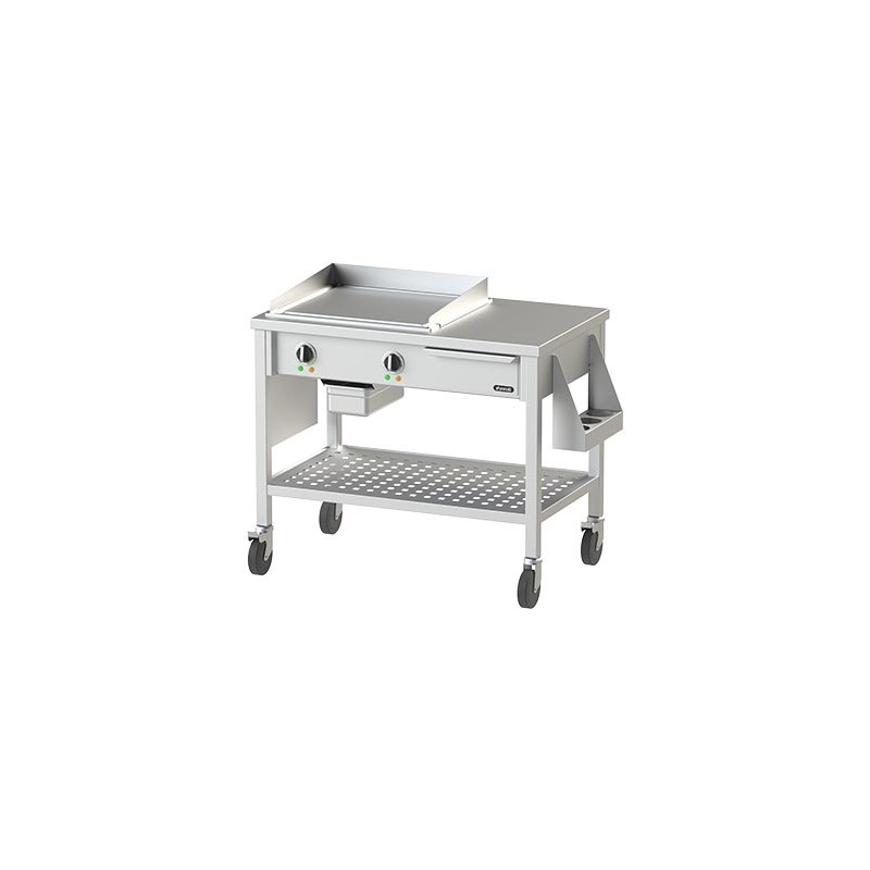 Electric mobile Teppanyaki - Model NETY 10-60 CART