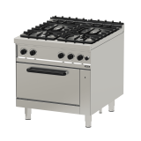 GAS OPEN BURNERS – OVEN – SERIE 900